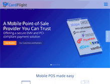 Tablet Screenshot of cardflight.com